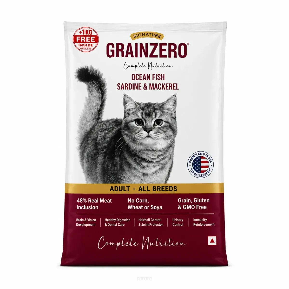 Grain Zero Ocean Fish Sardine & Mackerel Cat Food